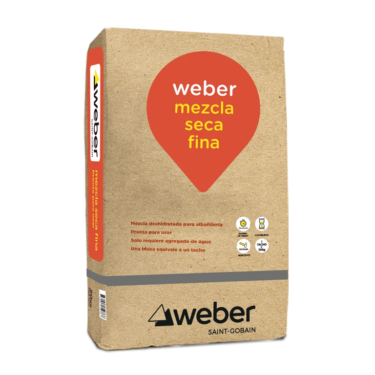 weber mezcla seca fina